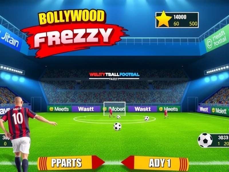 Bollywood Football Frenzy Gameplay